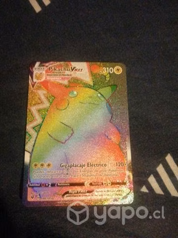 Pikachu vmax rainbow