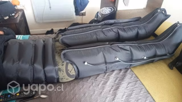 Presoterapia, botas de compresion y sauna portatil