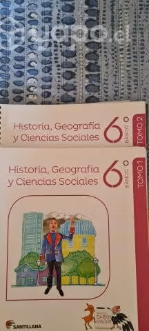 Libros de Historia 6° básico