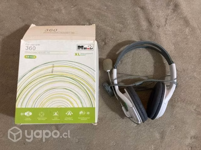 Audífonos para xbox360