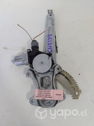 Cremallera Alza Vidrio Puerta Tras Der New Dmax