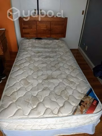 Cama una plaza y media
