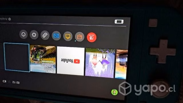 Nintendo switch lite color turquesa