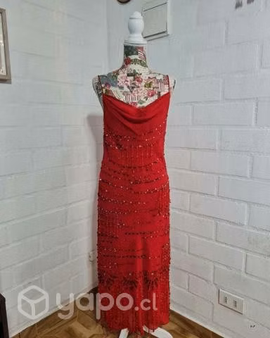 Vestido rojo L - Imagen 2