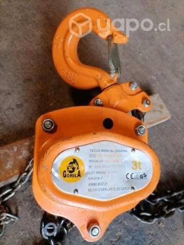 Tecle de cadena gorila excelente