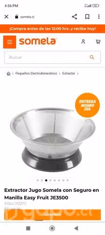 Extractor de jugo Somela