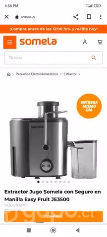 Extractor de jugo Somela