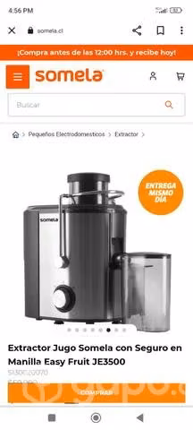Extractor de jugo Somela