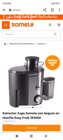 Extractor de jugo Somela