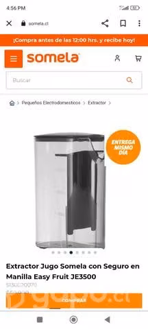 Extractor de jugo Somela