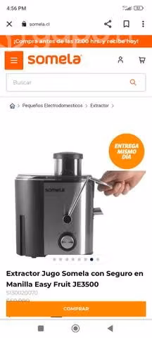 Extractor de jugo Somela