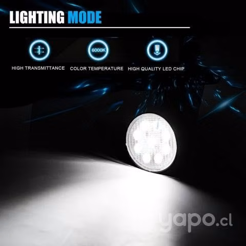 Foco Neblinero Led Multi Voltaje 27 Watts Auto