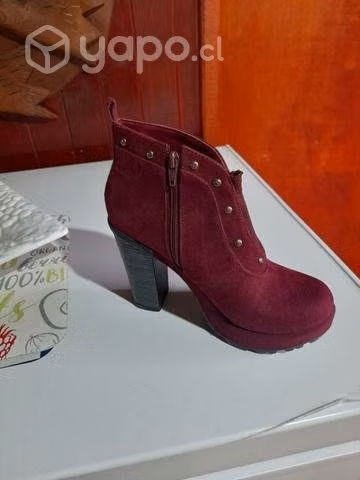 Botines Burdeos