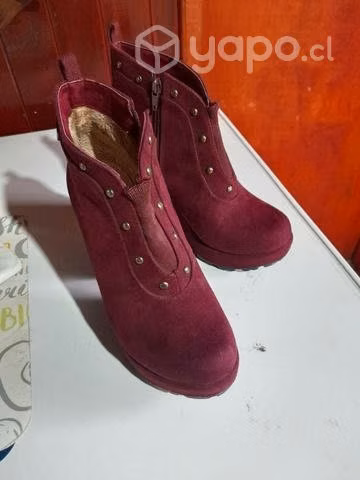 Botines Burdeos