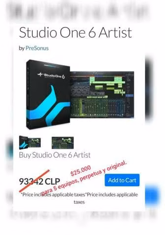 Studio One 6 Artist Original