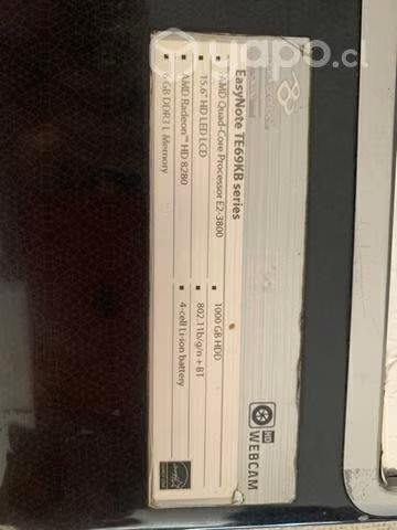 Notebook Packard Bell