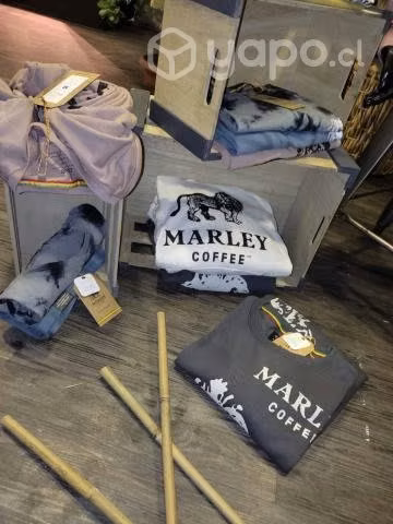 Hermosas poleras Marley para damas y caballeros