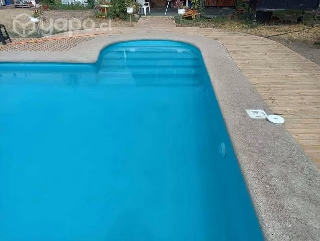 Piscina de hormigón 5x12 que construimos