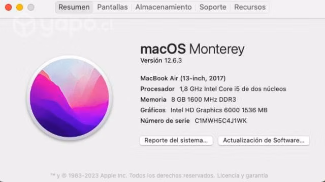 Macbook air Apple - Imagen 4