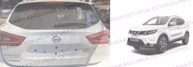 Portalón Nissan Qashqai 2020