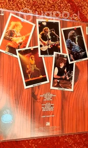 Vinilo Ac Dc Fly - On the Wall Lp Edición 1985 USA
