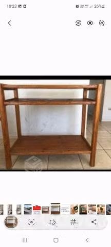 Rack pino oregon para tv - Imagen 2