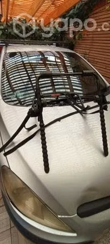 bicicleta y porta bicicleta