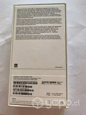 Celular IPhone SE 2020 64 Gb - Negro - Imagen 3