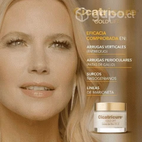 Crema cicatricure anti arrugas gold lift dia