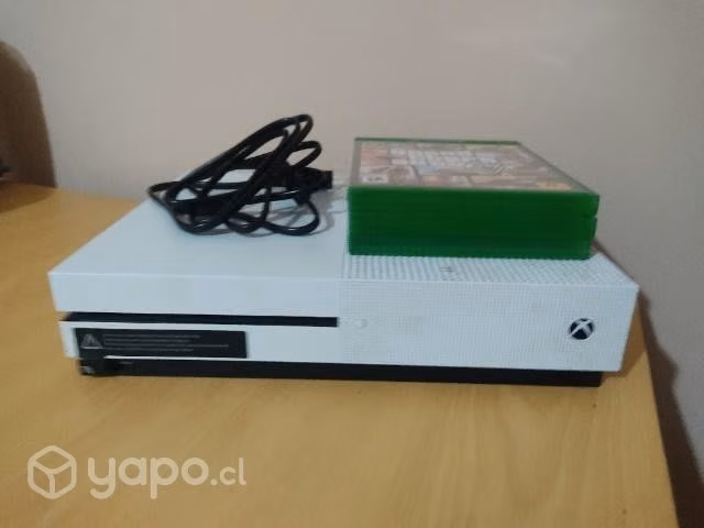 Consola xbox one s usada + 3 juegos