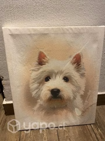 Cuadro de impresión en tela.
