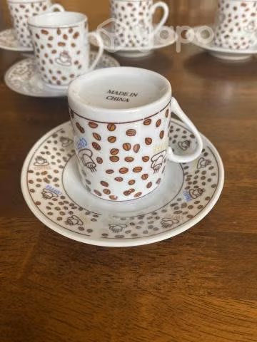 Juego de tacitas de café
