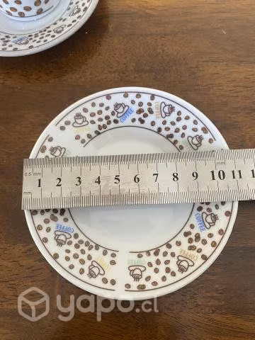 Juego de tacitas de café
