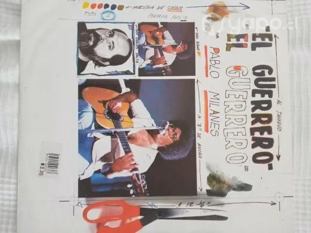 Vinilo Pablo Milanés "El Guerrero"
