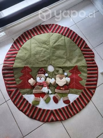 Pie De Árbol Navideño Para Arbolitos De 95cmx92cm