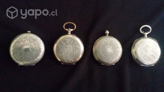 Cucharas relojes de plata - Imagen 2
