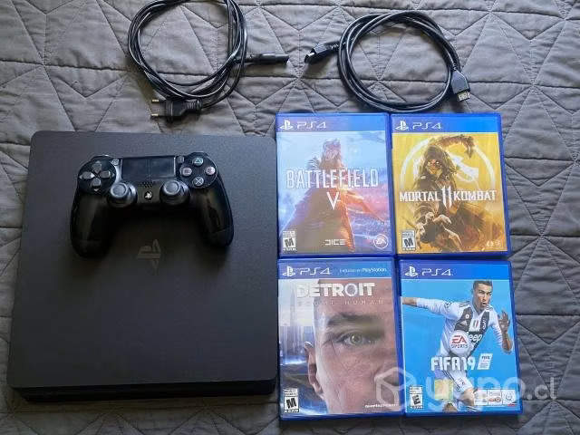 PS4 Slim 1TB + Juegos