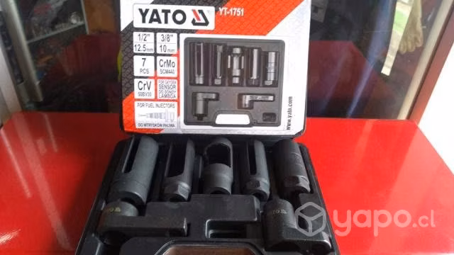 Juego de Dados para Inyector Diesel 7p. Yato