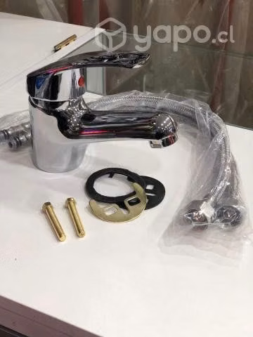 OFERTA Llave Monomando para Lavamanos Plateada