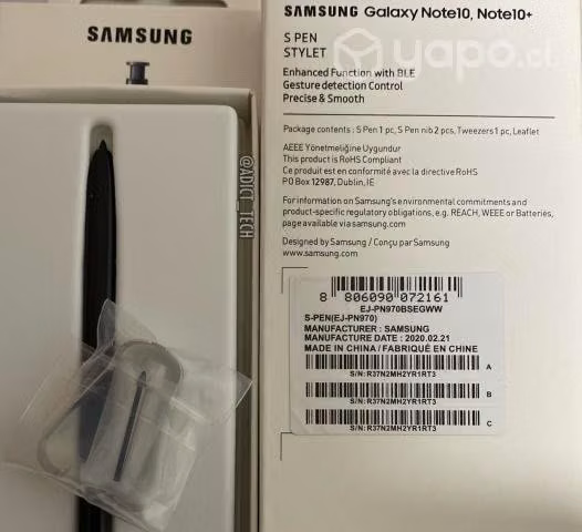 Lápiz note 10 y note 10+ - Imagen 2