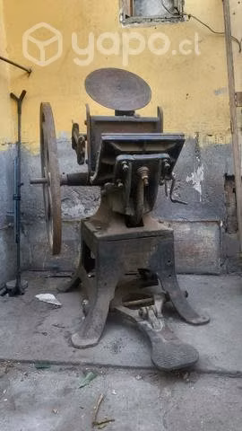 Maquina tipografica antigua tamaño oficio