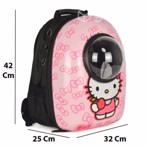 Mochila Transportadora De Mascotas Diseño Hello Ki