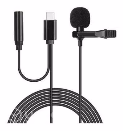 Micrófono Condensador Lavalier Solapa Para Celular