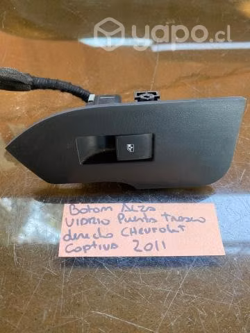 Boton alza vidrio puerta trasera der Chv Captiva 2
