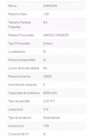 Samsung Galaxy a03 - Imagen 3