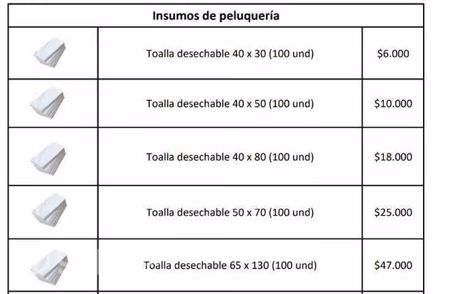 Toallas desechables - Imagen 2