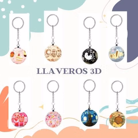 Puzzle Llavero 3D