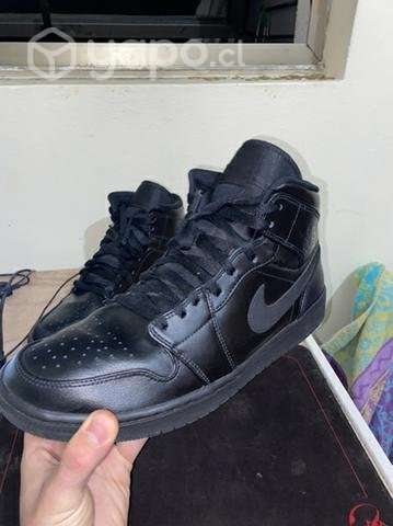 Air Jordan 1 Mid Black - Imagen 2