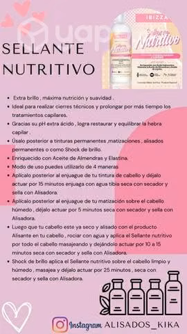 Kit alisante orgánico