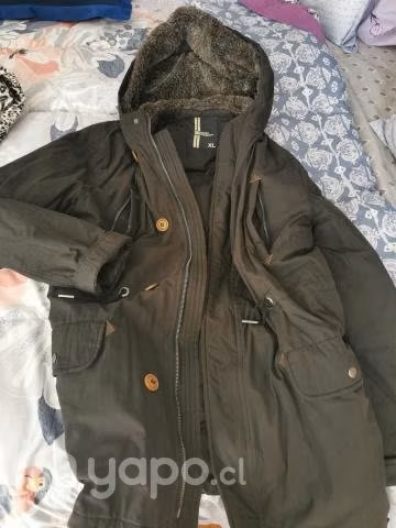Zibel Jacket talla S small varon cafe gorro cafe